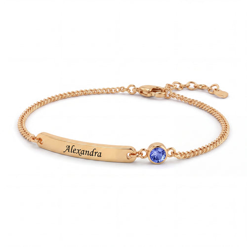 Geburtsstein-Armband "Aurora"