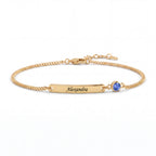 Geburtsstein-Armband "Aurora"