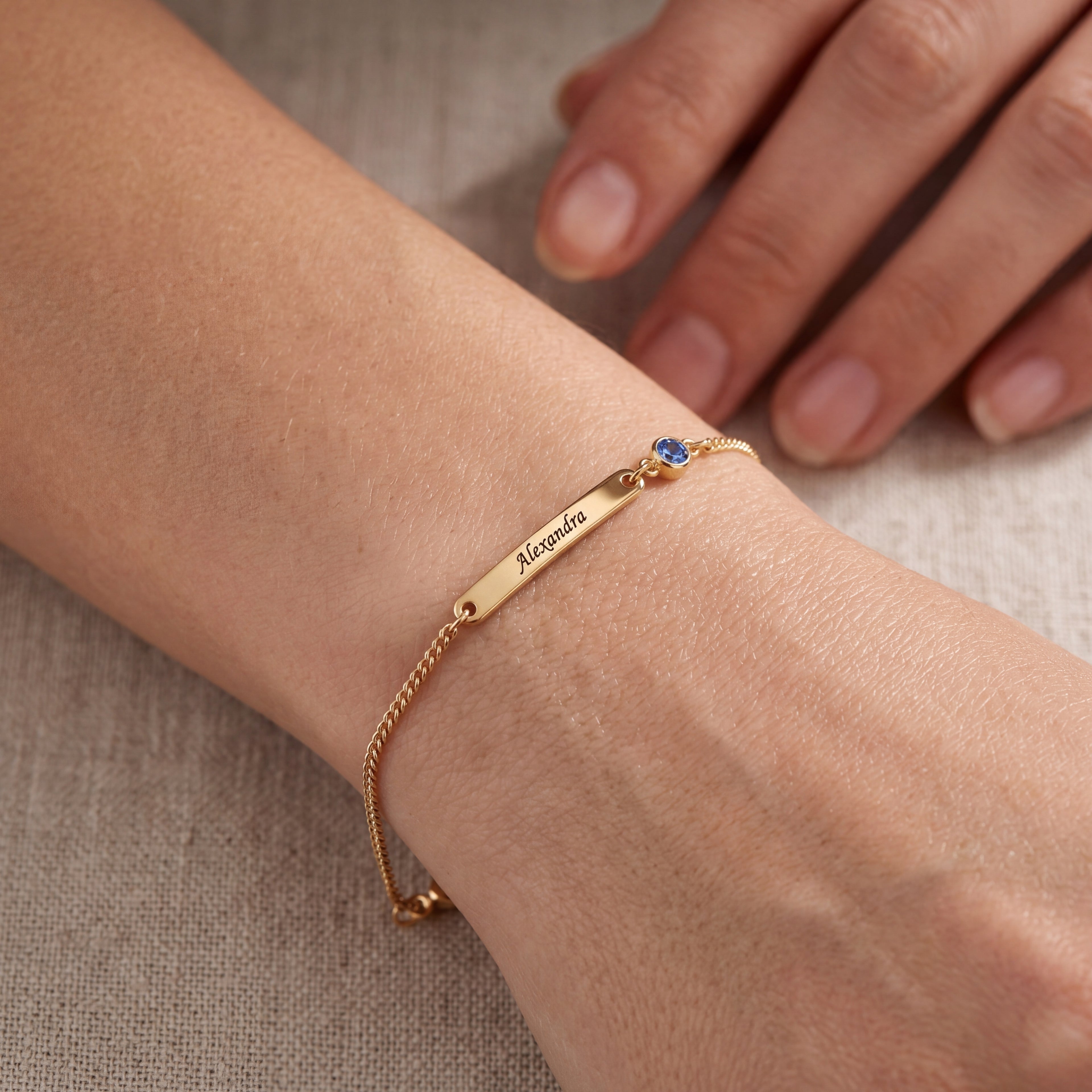 Geburtsstein-Armband "Aurora"