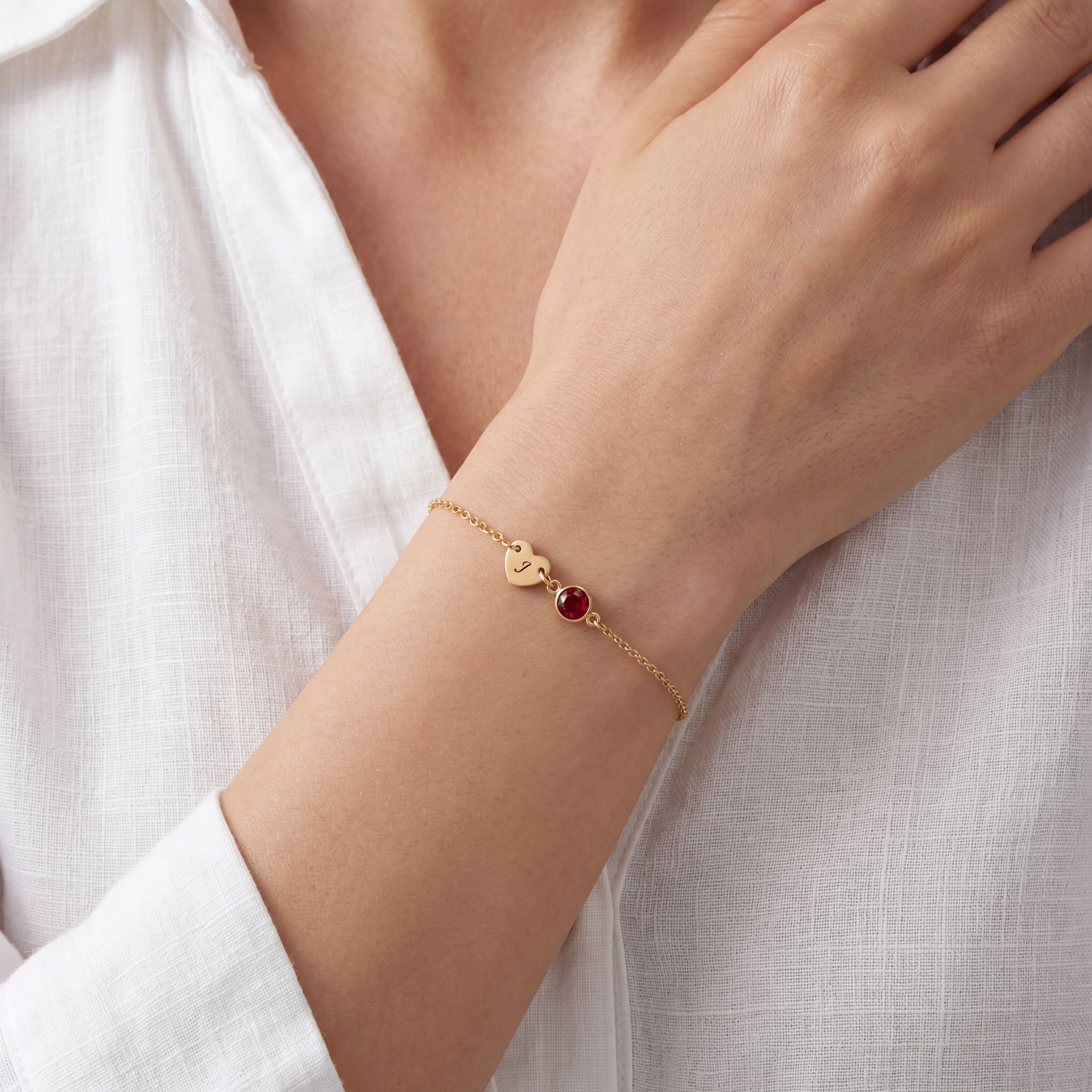 Geburtsstein-Armband "Mira"