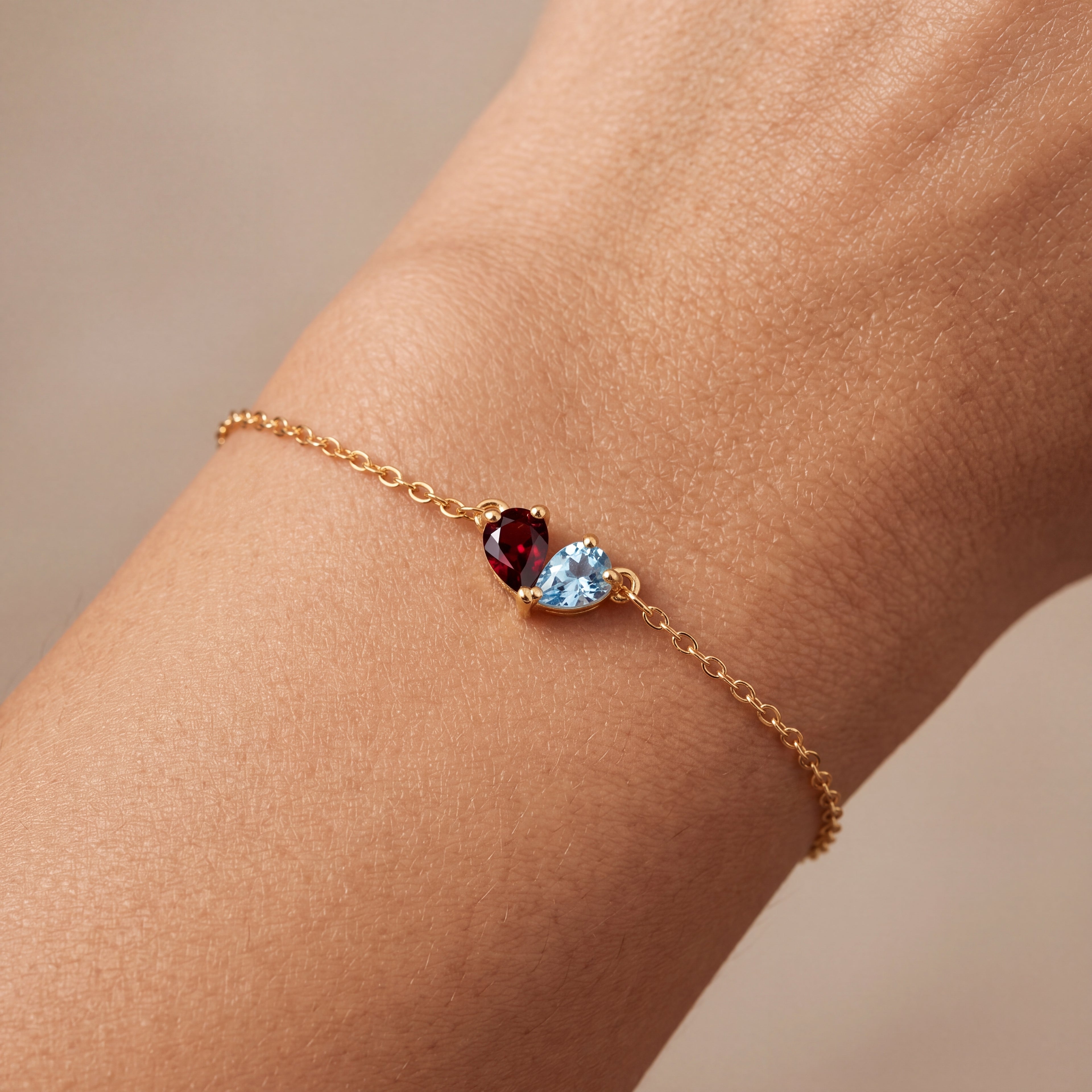 Geburtsstein-Armband "Lumina"