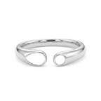 Verstellbarer Geburtsstein-Ring "Iris"