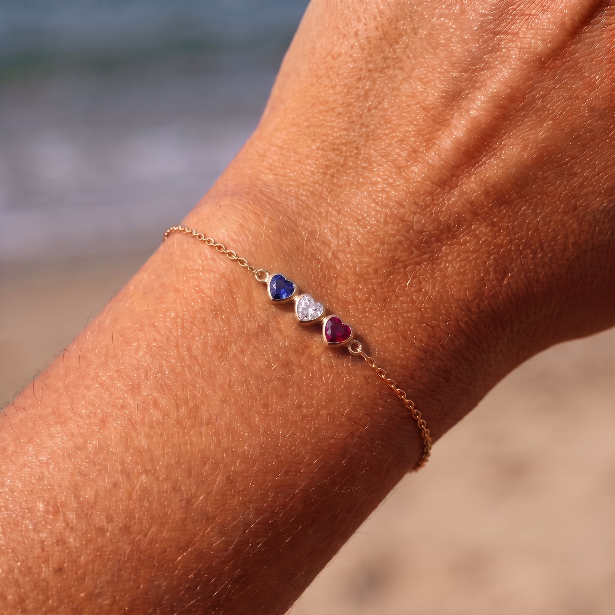 Geburtsstein-Armband „Eden“
