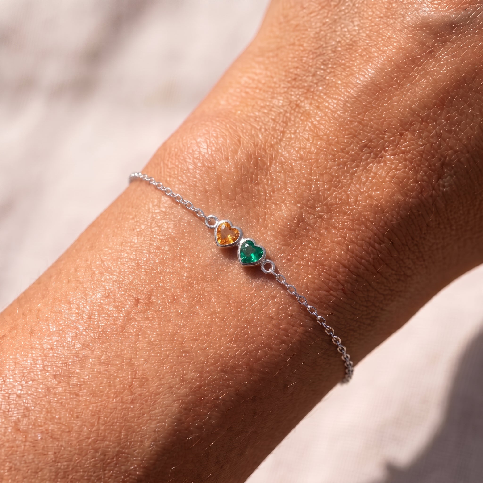 Geburtsstein-Armband „Eden“