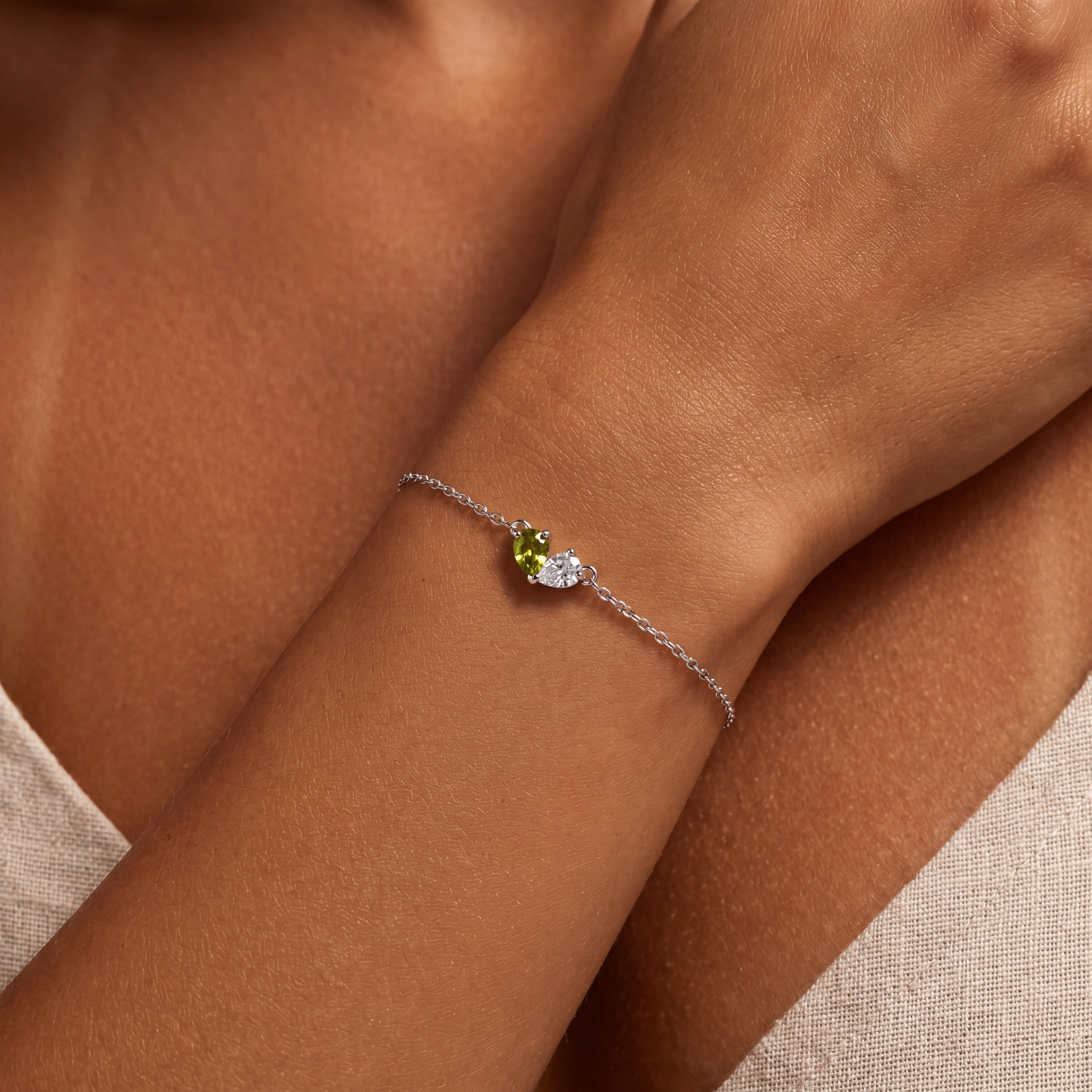 Geburtsstein-Armband "Lumina"
