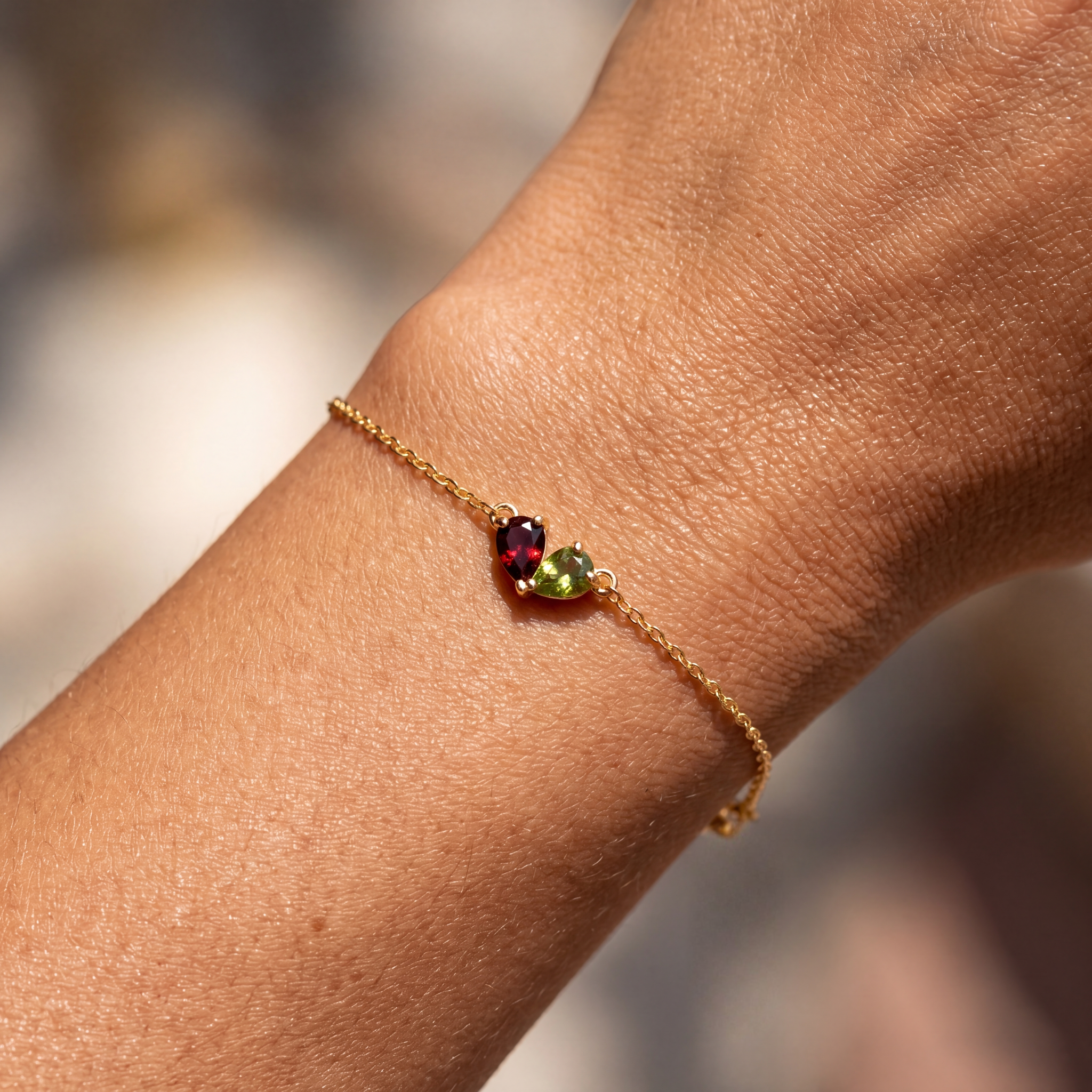 Geburtsstein-Armband "Lumina"