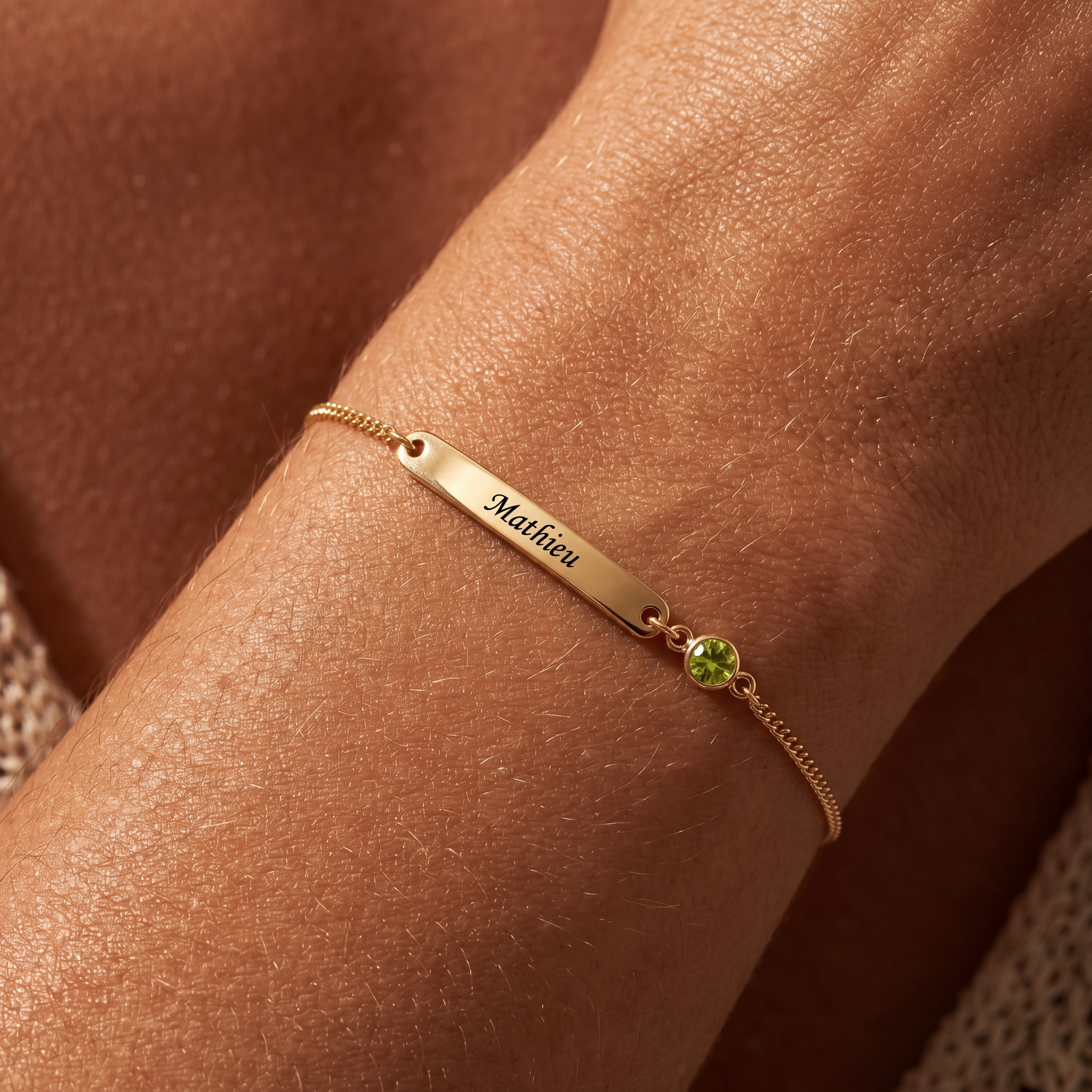 Geburtsstein-Armband "Aurora"