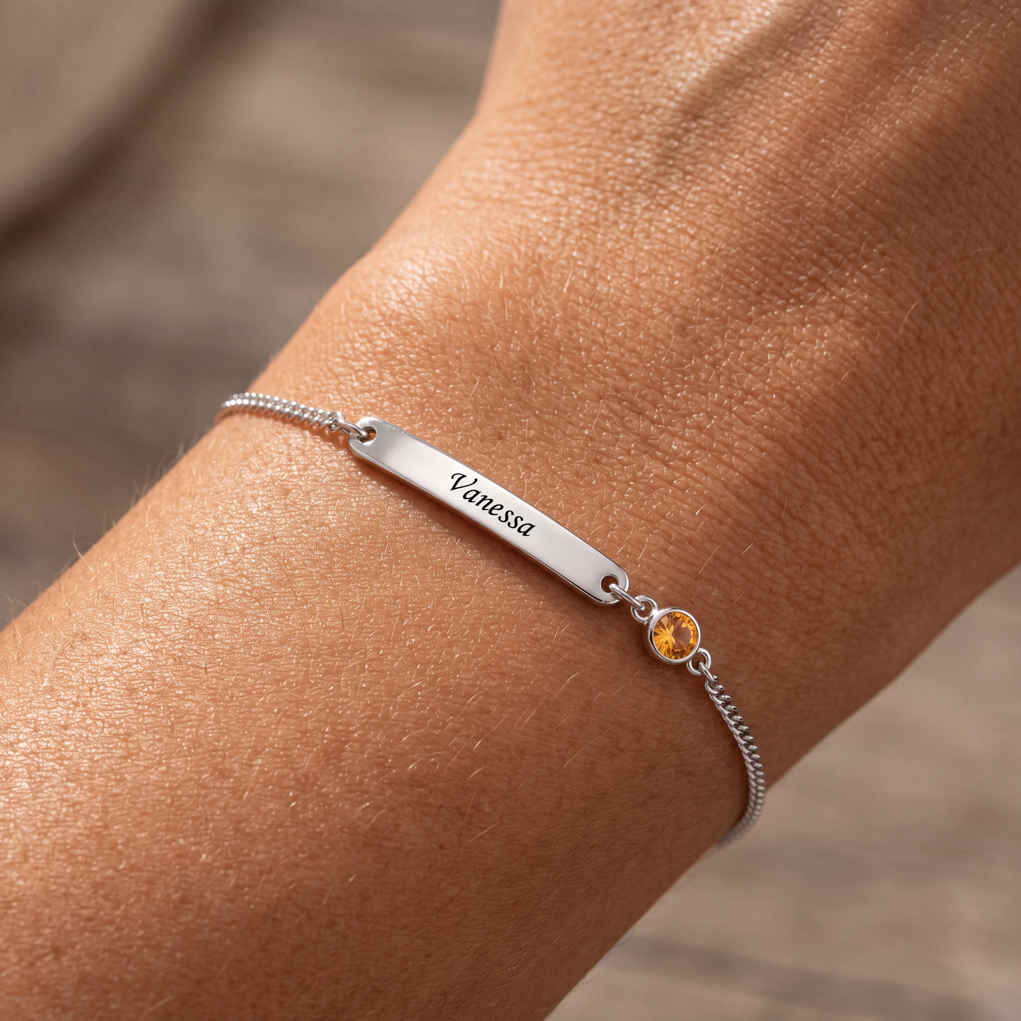Geburtsstein-Armband "Aurora"