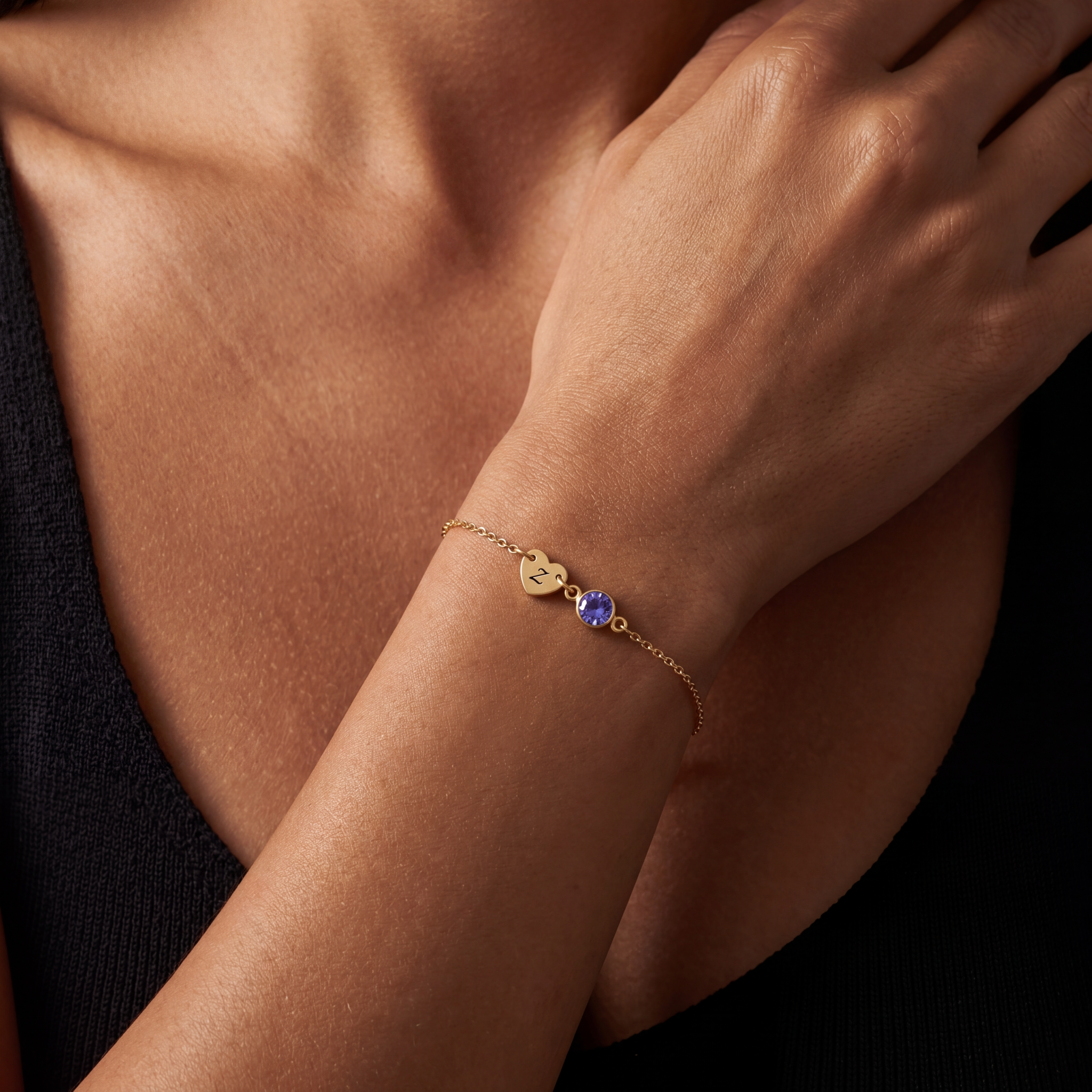 Geburtsstein-Armband "Mira"