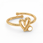Verstellbarer Geburtsstein-Ring "Mira"