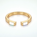 Verstellbarer Geburtsstein-Ring "Ember"